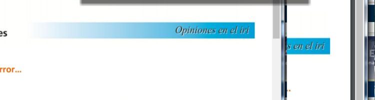 Opiniones en el IRI